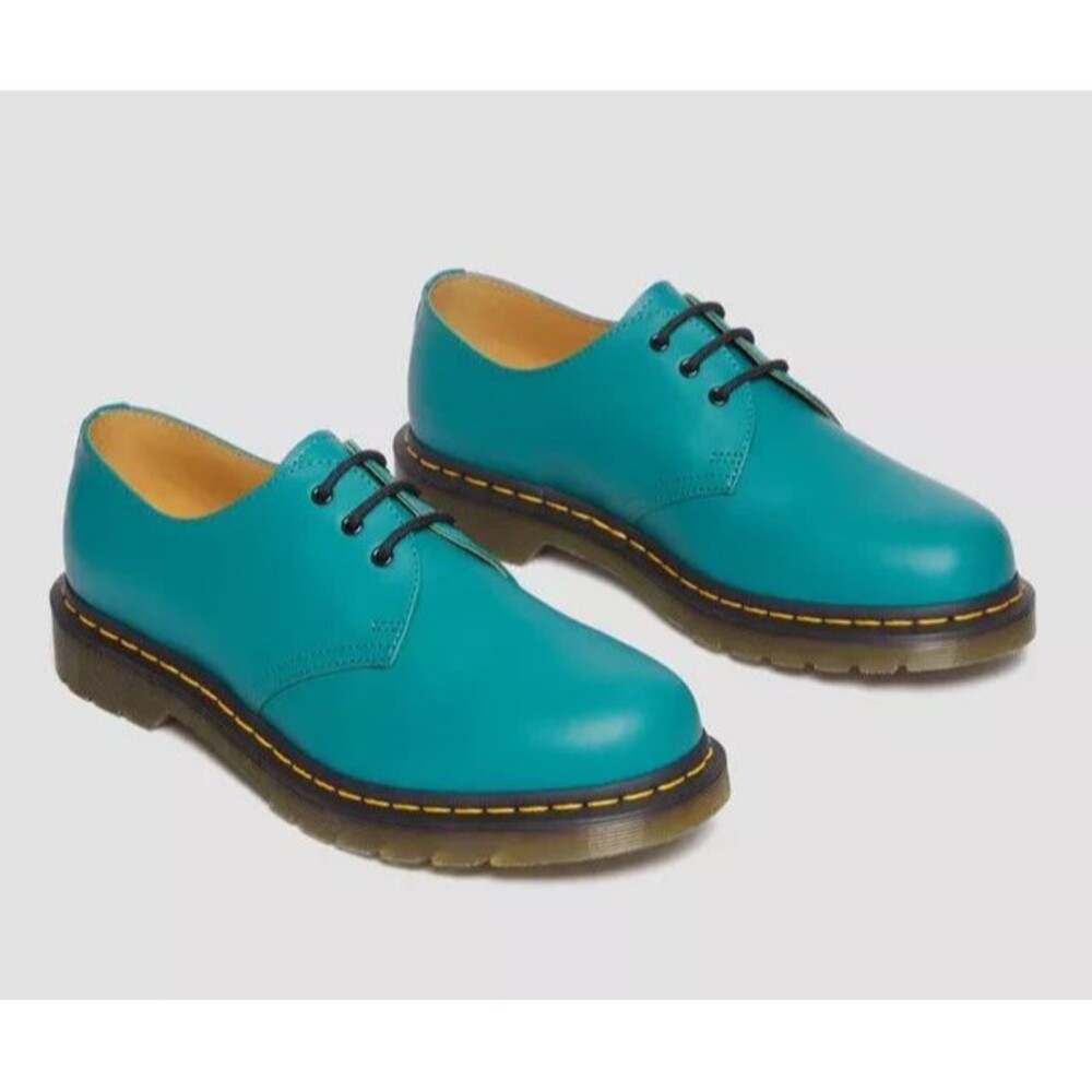 Dr. Martens 1461 Smooth Teal Green Oxford Shoes Men Size 6 / Women 7 - 31009 NEW